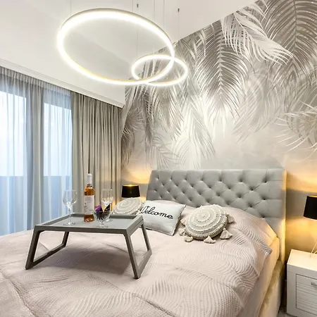 Ans Hanza Tower No 524 - Swimming Pool, Sauna, Jacuzzi, Viewing Terrace 아파트 슈체친